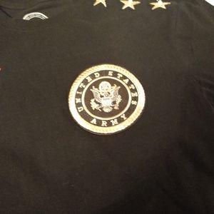 Tee with Army & Stars decals (not print)